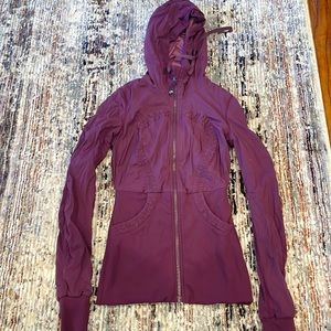 LULU LEMON DANCE STUDIO JACKET SIZE 2 - AMAZING CONDITION